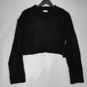 2 for $15 H&M Black Crop Sweater Women's Size Small